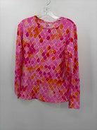 Ibkul Pink Size Large Athletic Long Sleeve | True Fashionistas.