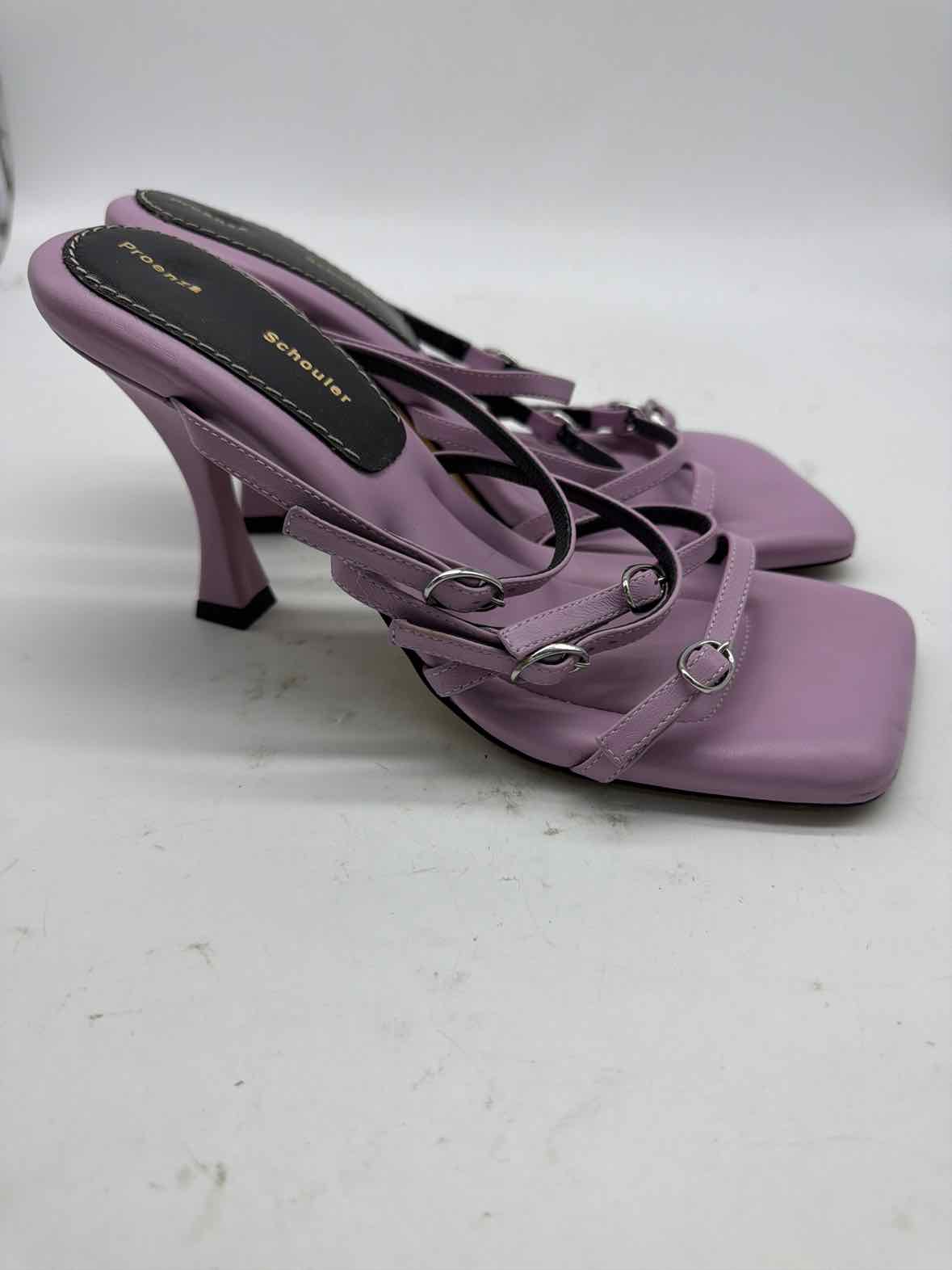 Pre-Owned Proenza Schouler Purple Size 7 Mule Heels | True Fashionistas.