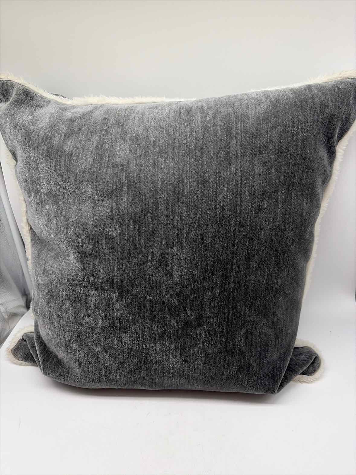 Gray Pillow | True Fashionistas.
