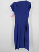 Pre-Owned La Petite Robe Chiara Boni Blue Size 44/10 Short Sleeveless Dress | True Fashionistas.