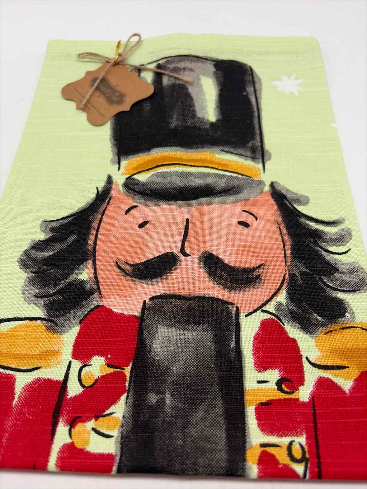 Green Christmas Nutcracker Towel | True Fashionistas.
