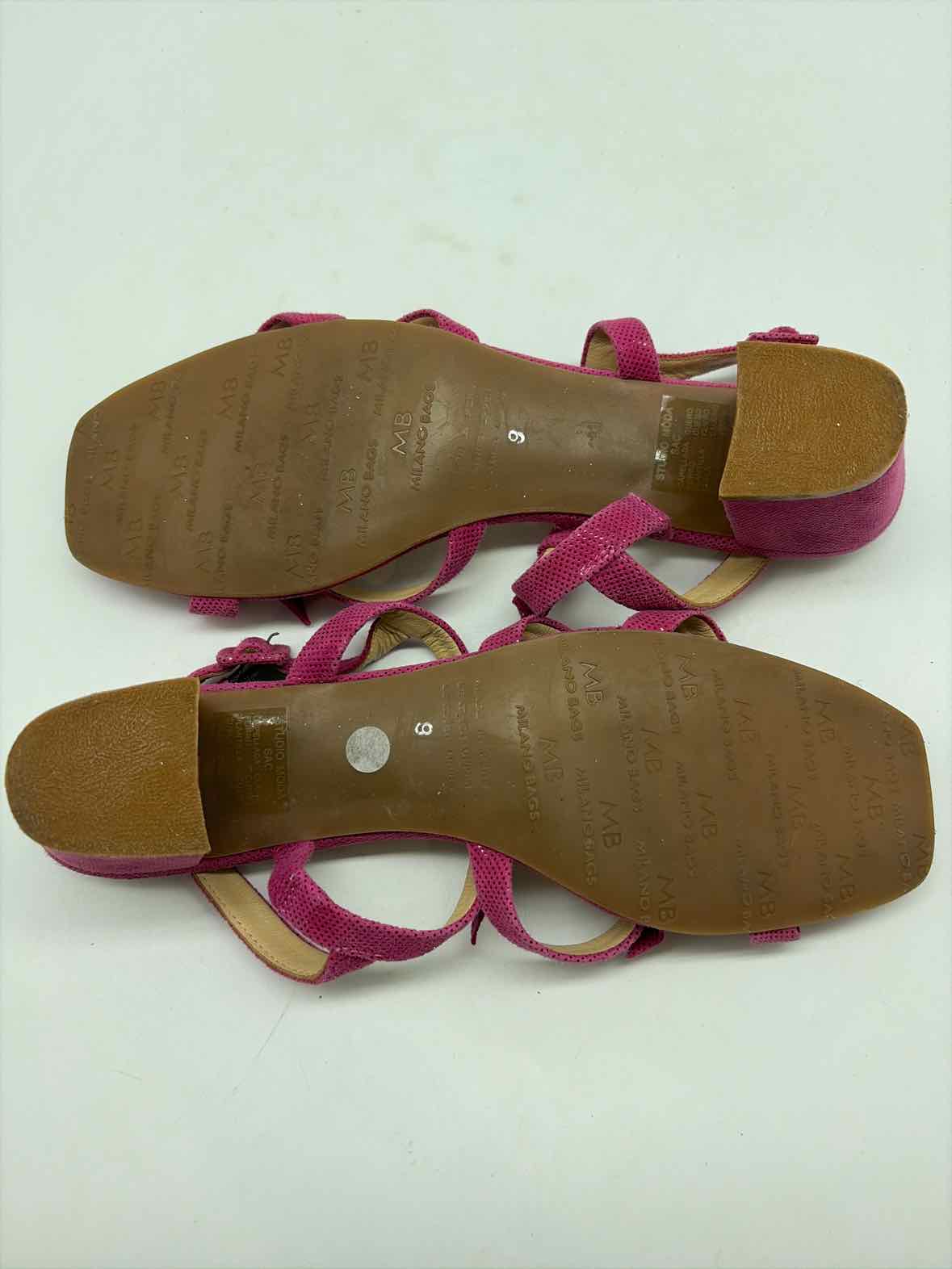 Pre-Owned Silvana Diez Pink Size 9 Block Heels | True Fashionistas.