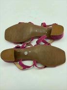 Pre-Owned Silvana Diez Pink Size 9 Block Heels | True Fashionistas.