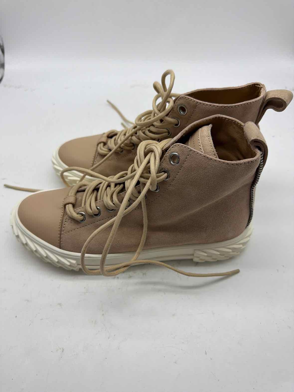 Pre-Owned Giuseppe Zanotti Tan Size 8 Ankle Boots | True Fashionistas.