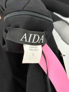 Pre-Owned AIDA Black Size 8 Short Sleeveless Dress | True Fashionistas.