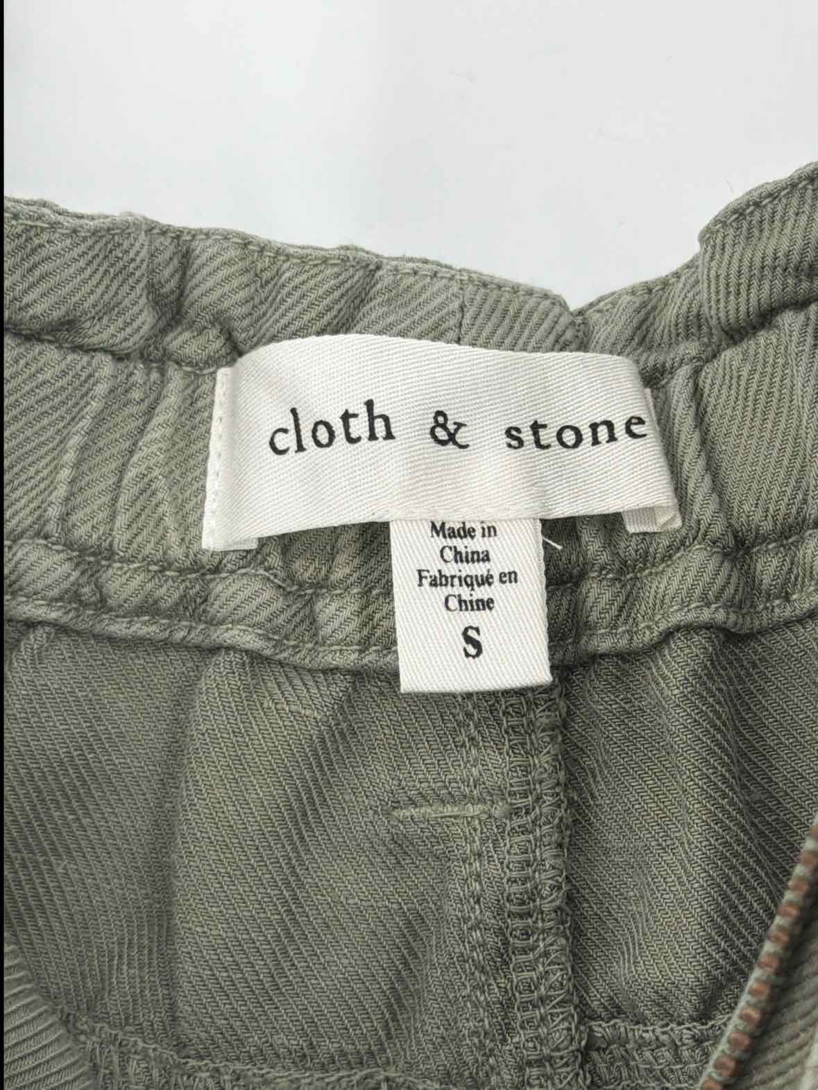 Pre-Owned Cloth & Stone Green Size Small Mini Skirt | True Fashionistas.