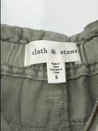 Pre-Owned Cloth & Stone Green Size Small Mini Skirt | True Fashionistas.
