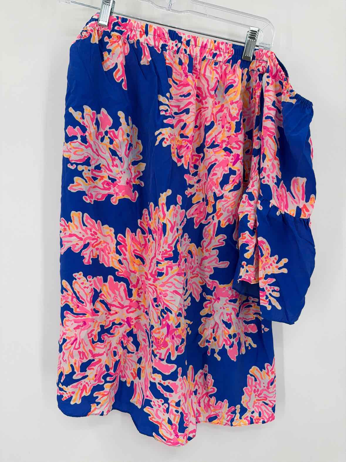Pre-Owned Lilly Pulitzer Blue Size XS Short Short Sleeve Dress | True Fashionistas.