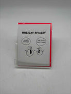 Holiday Rivalry Greeting Card | True Fashionistas.