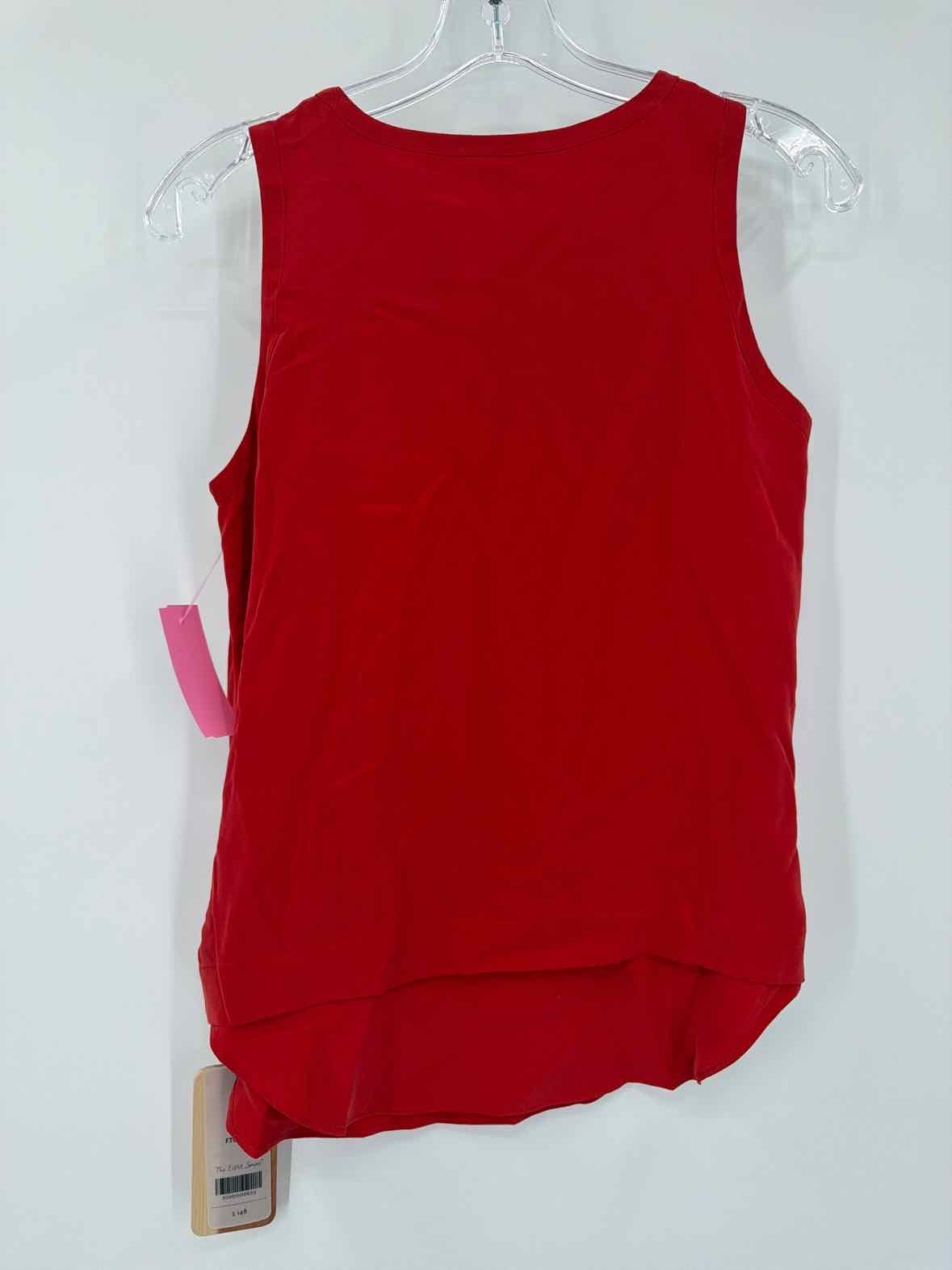 Pre-Owned The Eight Senses Red Size XS Tank Top | True Fashionistas.