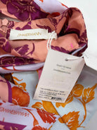 Pre-Owned Zimmermann Pink Size 1 Printed Shorts | True Fashionistas.