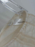 Pre-Owned Anine Bing Ivory Size Small Short Long Sleeve Dress | True Fashionistas.