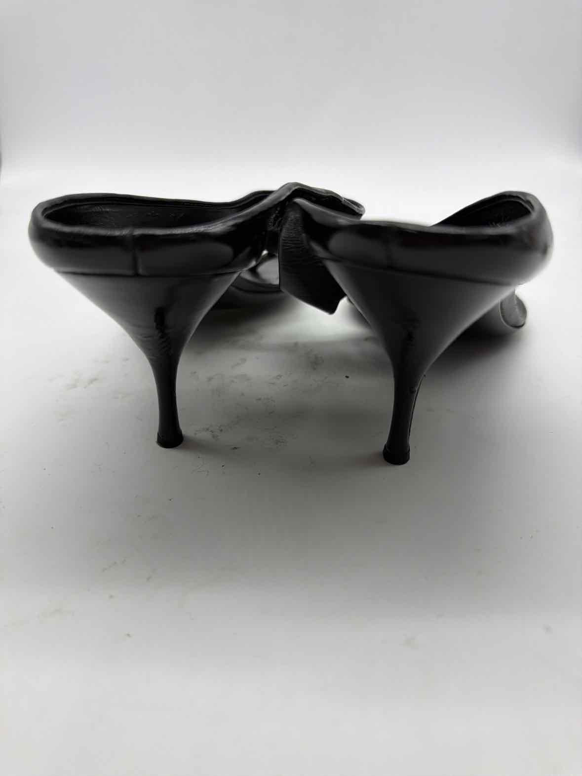 Pre-Owned Prada Black Size 41 Mule Heels | True Fashionistas.