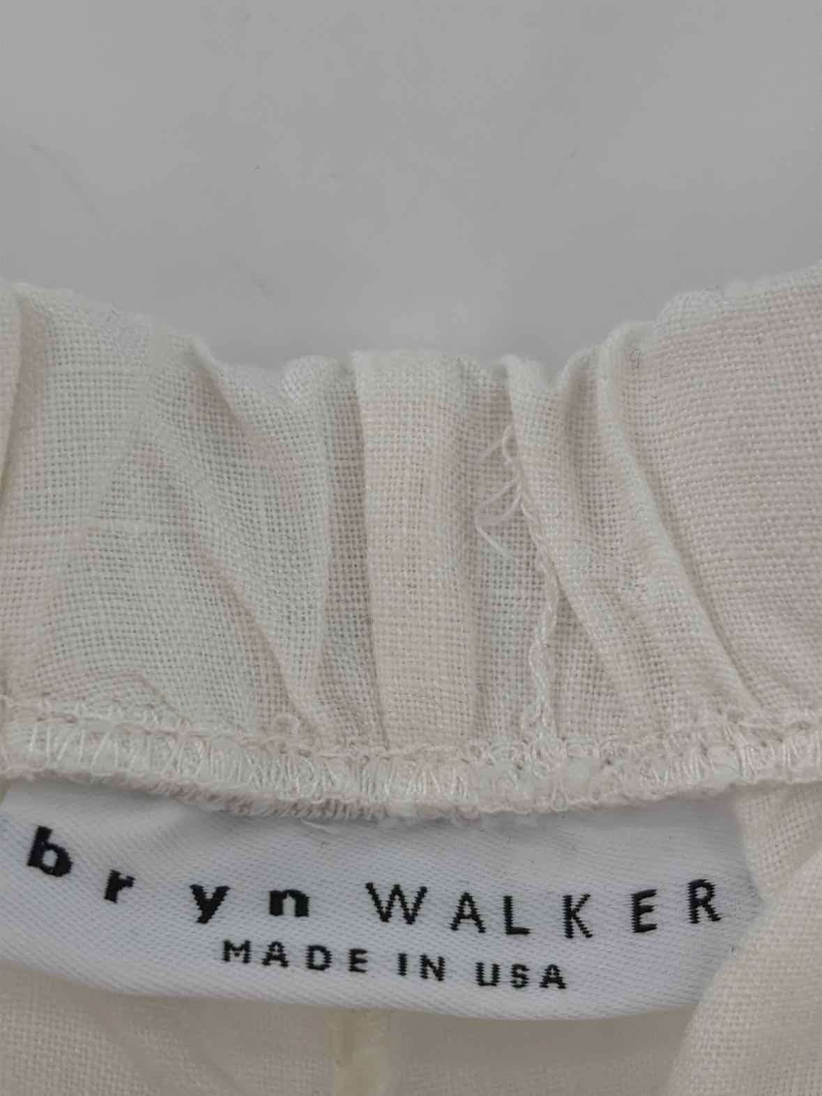 Bryn Walker Ivory Size XL Linen Pull On Pants | True Fashionistas.