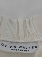 Bryn Walker Ivory Size XL Linen Pull On Pants | True Fashionistas.
