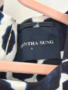 Pre-Owned Samantha Sung Navy Size 2 Short Sleeveless Dress | True Fashionistas.