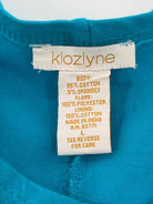 Pre-Owned Klozlyne Blue Size Large Long Sleeveless Dress | True Fashionistas.