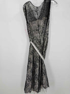 Pre-Owned Lela Rose Black Size 6 Lace Cocktail Short Sleeveless Dress | True Fashionistas.