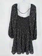 Pre-Owned Rokoko Black Size Medium Short Long Sleeve Dress | True Fashionistas.