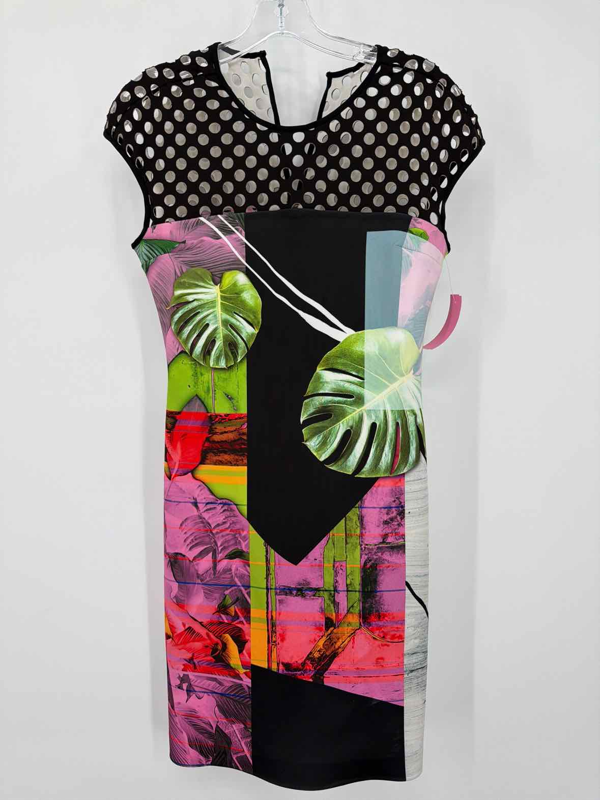 Pre-Owned Clover Canyon Black Size Medium Short Long Sleeve Dress | True Fashionistas.