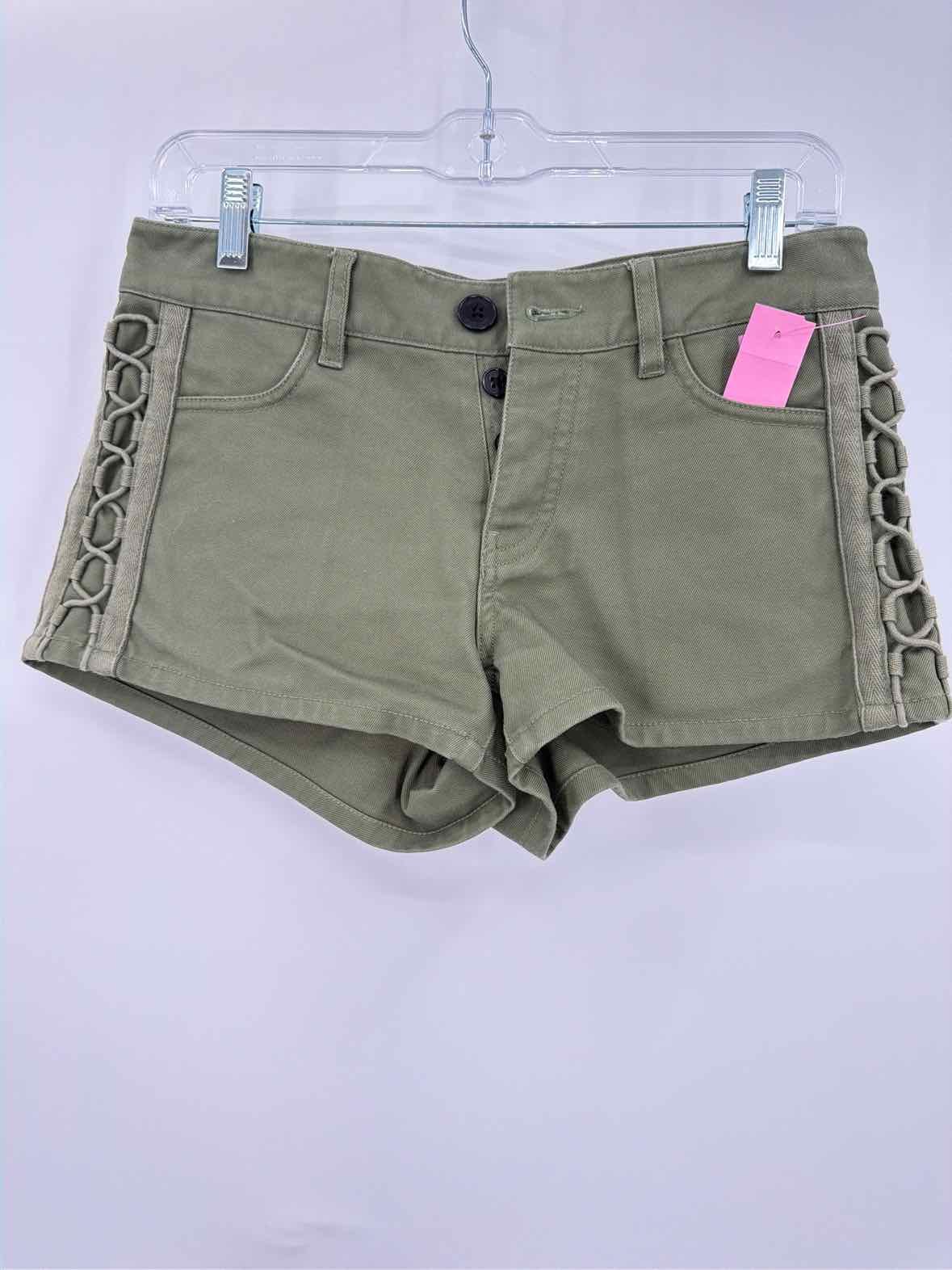 Pre-Owned Zadig & Voltaire Green Size 34 Basic Shorts | True Fashionistas.