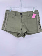 Pre-Owned Zadig & Voltaire Green Size 34 Basic Shorts | True Fashionistas.
