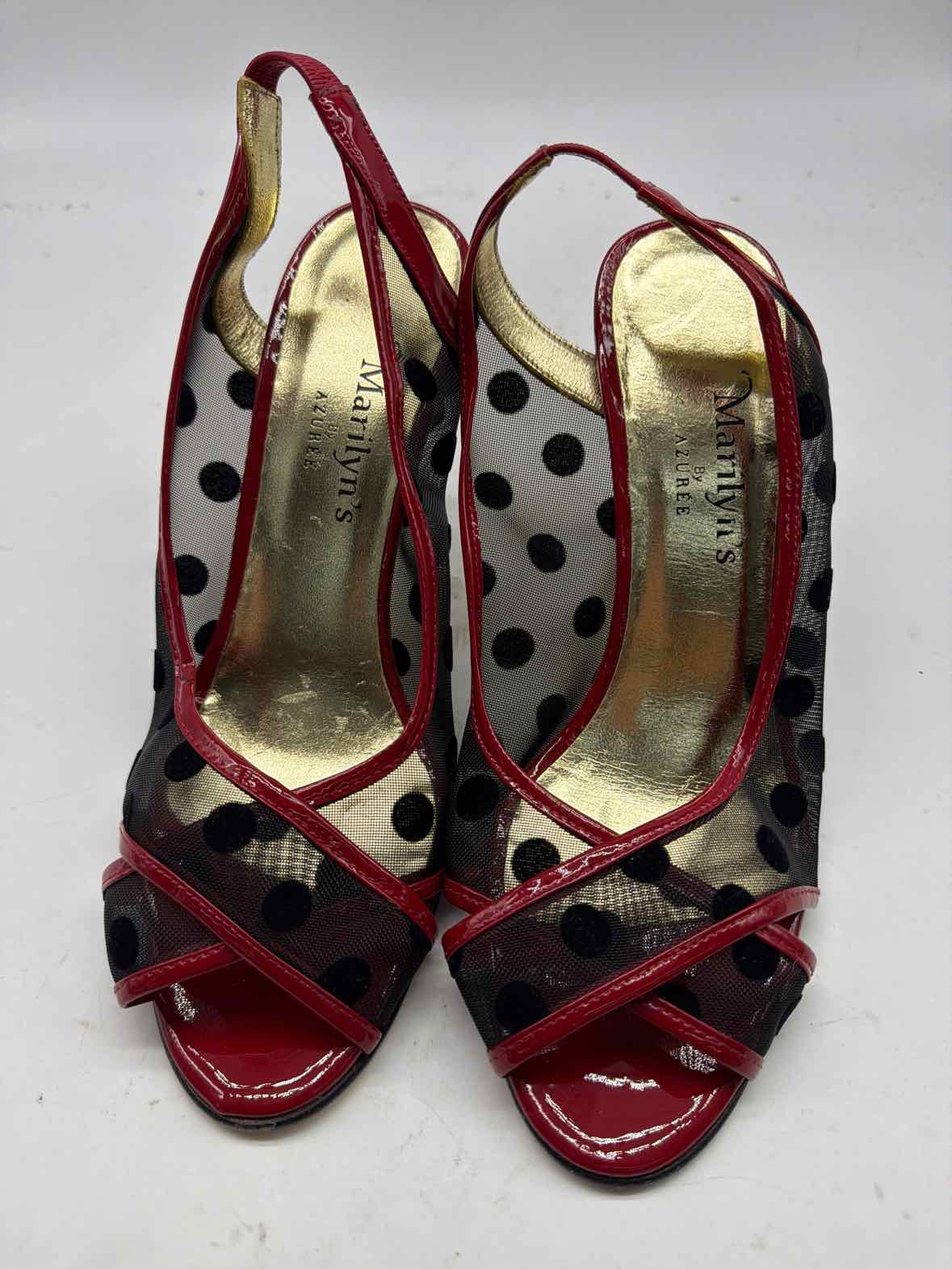 Pre-Owned Marilyn's Black Size 7 Slingback Heels | True Fashionistas.