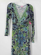 Pre-Owned Lilly Pulitzer Navy Size XS Long Long Sleeve Dress | True Fashionistas.
