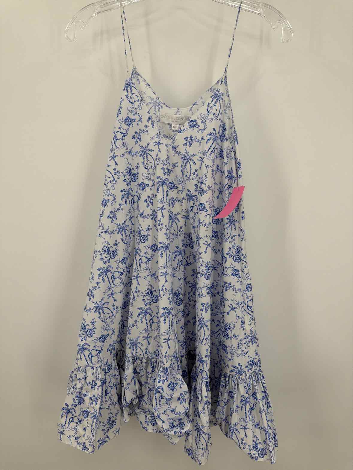 Pre-Owned Caroline Constas White Size XXS Short Sleeveless Dress | True Fashionistas.