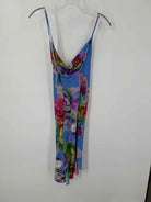 Pre-Owned Amanda Uprichard Blue Size Large Short Sleeveless Dress | True Fashionistas.