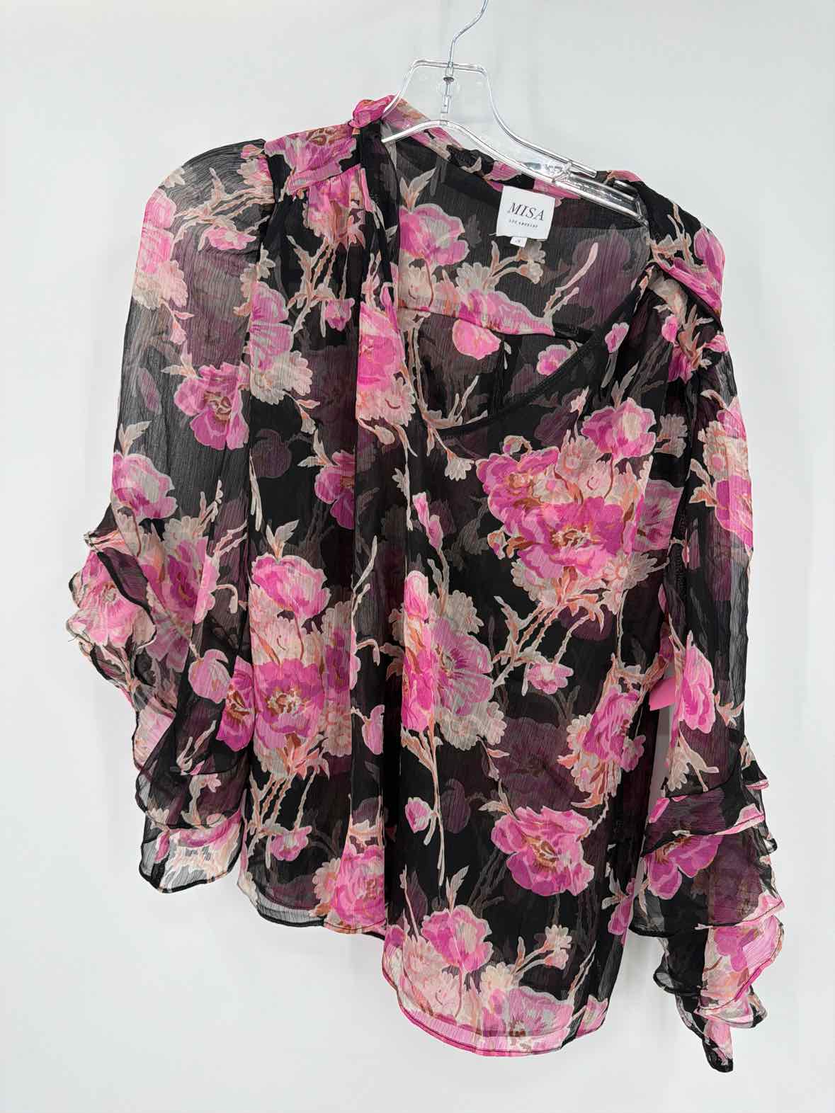 Pre-Owned Misa Black Size Small Blouse | True Fashionistas.