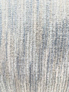 Blue Sandpaper Striped Pillow | True Fashionistas.