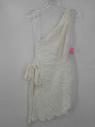 Pre-Owned Amanda Uprichard White Size XS One Shoulder Short Sleeveless Dress | True Fashionistas.