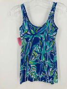 Pre-Owned Lilly Pulitzer Blue Size XS Tank Top | True Fashionistas.