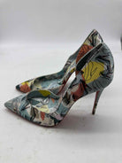 Pre-Owned Christian Louboutin Blue Size 9 Iriza 100 d'Orsay Pump Heels | True Fashionistas.