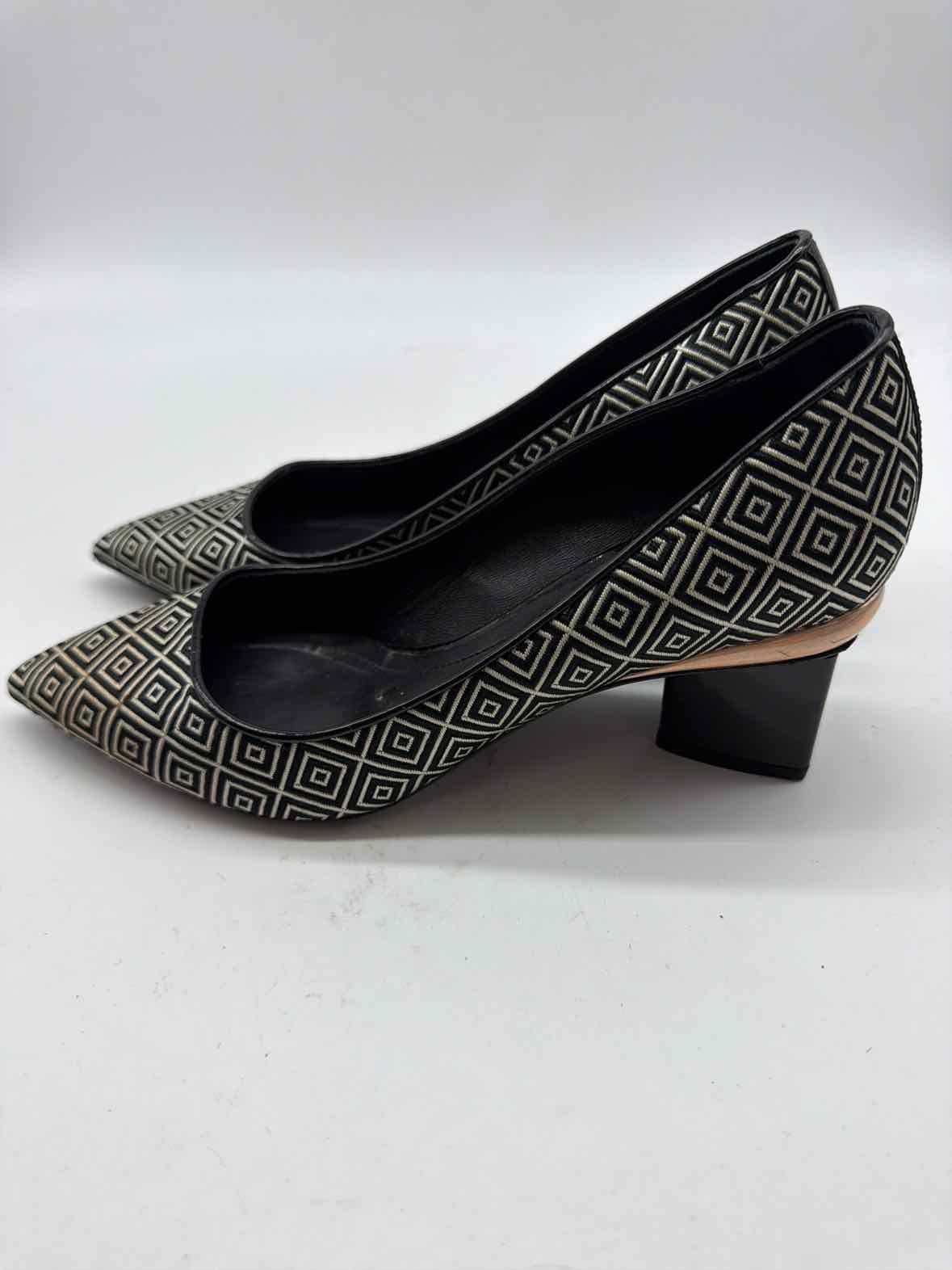 Pre-Owned Nicholas Kirkwood Black Size 37.5 Block Heel Heels | True Fashionistas.