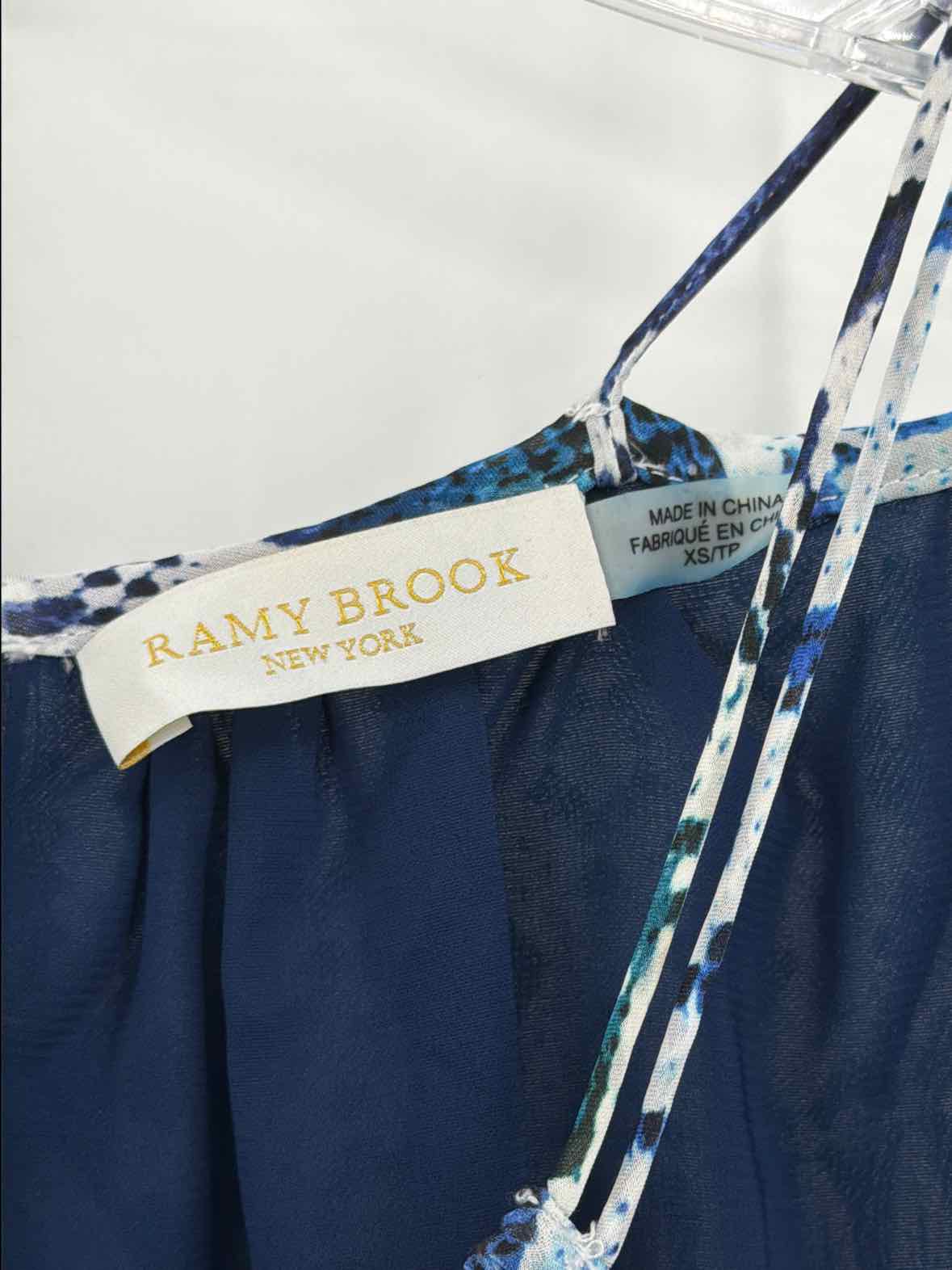 Pre-Owned Ramy Brook Navy Size XS Tank Top | True Fashionistas.