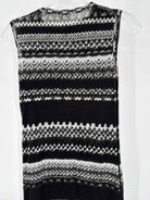 Pre-Owned Fuzzi Black Size Medium Mesh Short Sleeveless Dress | True Fashionistas.