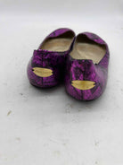 Pre-Owned Jimmy Choo Purple Size 6 Slip On Flats | True Fashionistas.