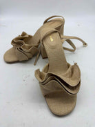 Pre-Owned Larroude Tan Size 9 Strappy Heels | True Fashionistas.