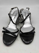 Pre-Owned Chanel Black Size 6.5 Slingback Heels | True Fashionistas.