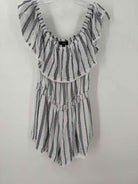 Pre-Owned Lulu's White Size XL Sleeveless Romper | True Fashionistas.