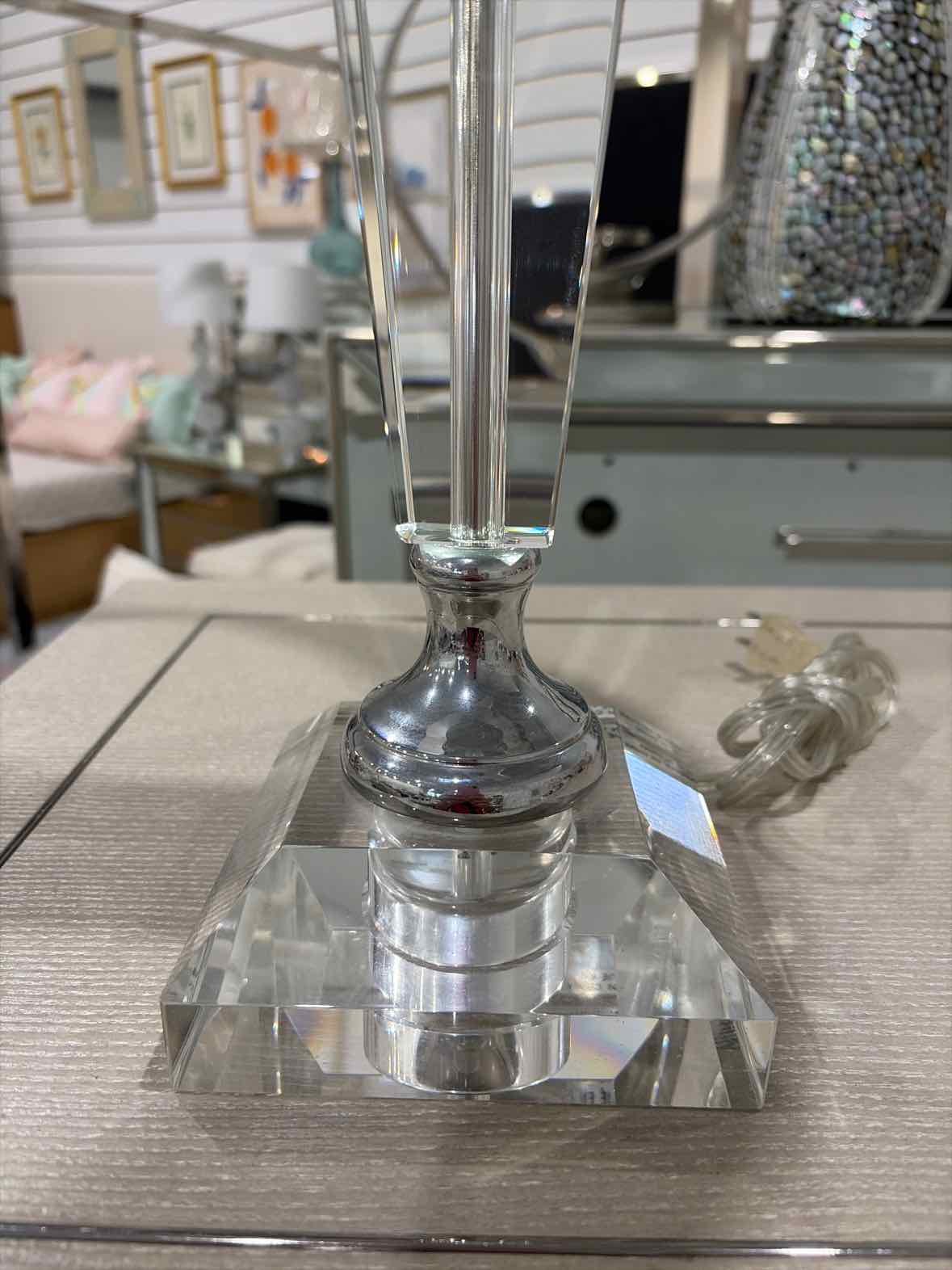 Glass Table Lamp | True Fashionistas.