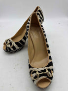 Pre-Owned Prada Grey Size 6.5 Suede Slip On Flats | True Fashionistas.