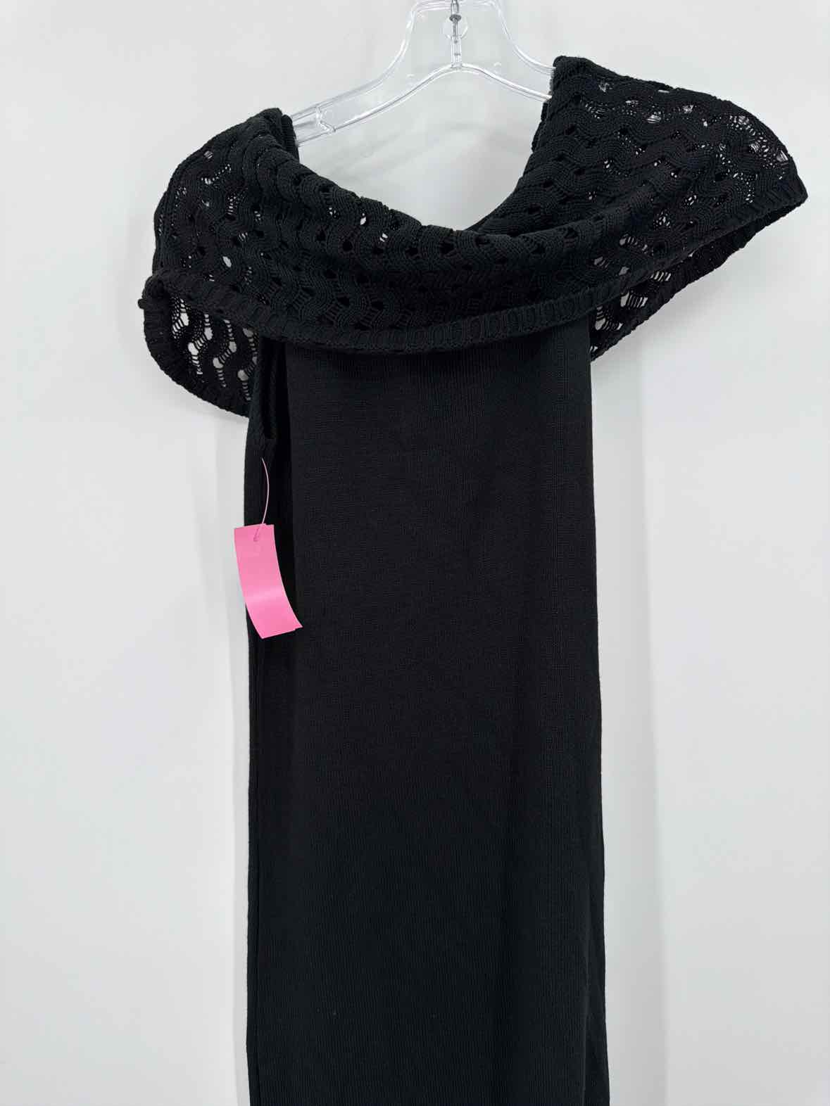 Pre-Owned Peixoto Black Size Small Knit Long Sleeveless Dress | True Fashionistas.
