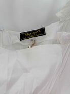 Pre-Owned Marilyn's White Size 46 Long Short Sleeve Dress | True Fashionistas.