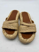 Pre-Owned Clergerie Tan Size 7.5 Mule Sandals | True Fashionistas.
