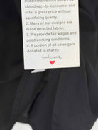 Pre-Owned Made with Love Black Size Large Short Sleeve Dress | True Fashionistas.
