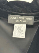Pre-Owned Jones NY Black Size 12 Velvet Blouse | True Fashionistas.