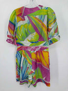 Pre-Owned Farm Rio Green Size XS Short Sleeve Romper | True Fashionistas.